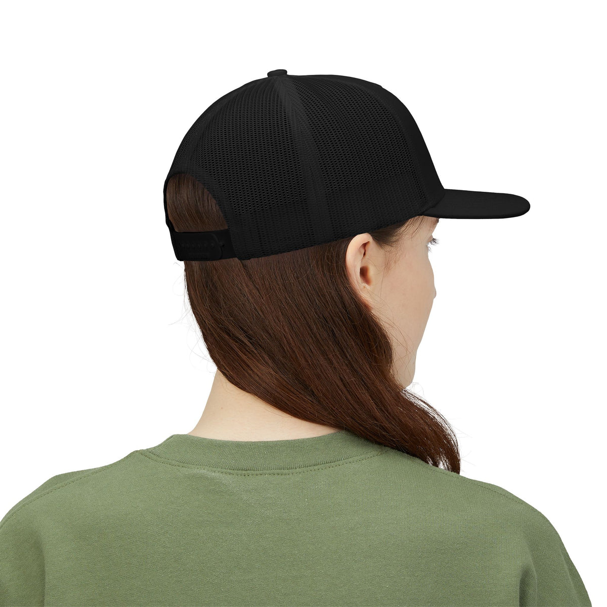 S/C Embroidery Snapback Trucker Cap