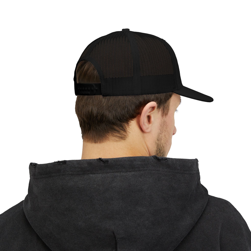 S/C Embroidery Snapback Trucker Cap