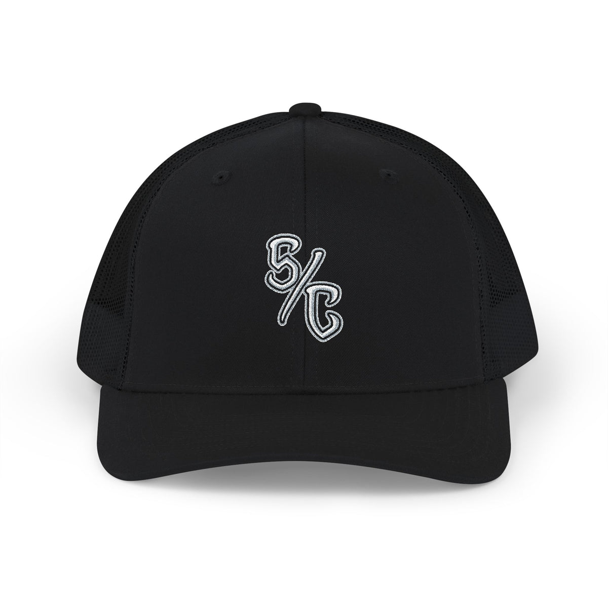 S/C Embroidery Snapback Trucker Cap