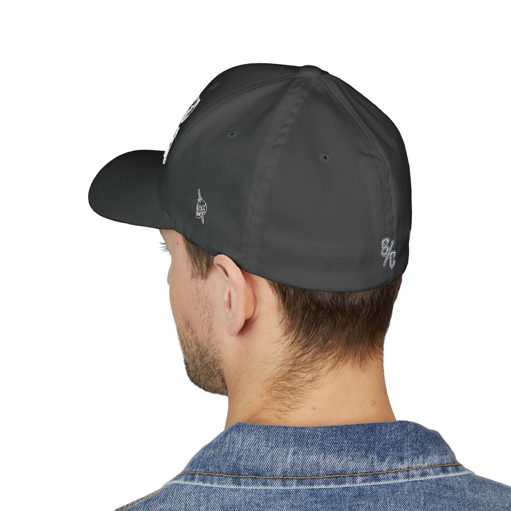 Second Chance Skull and Dagger FlexFit Hat(Embroidery)