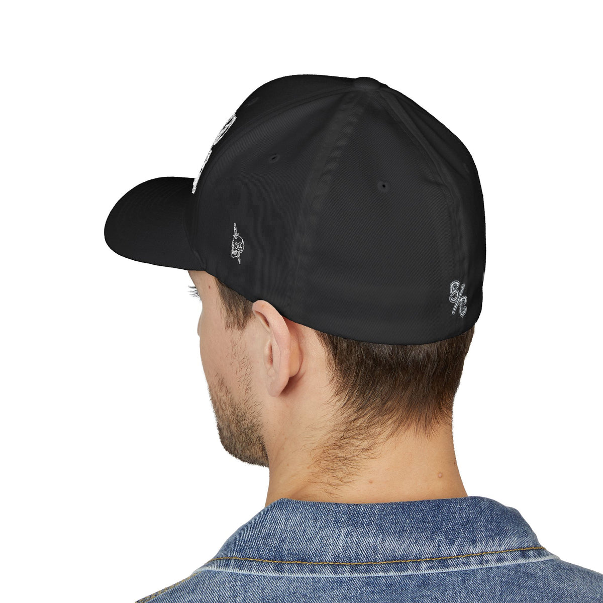 Second Chance Skull and Dagger FlexFit Hat(Embroidery)