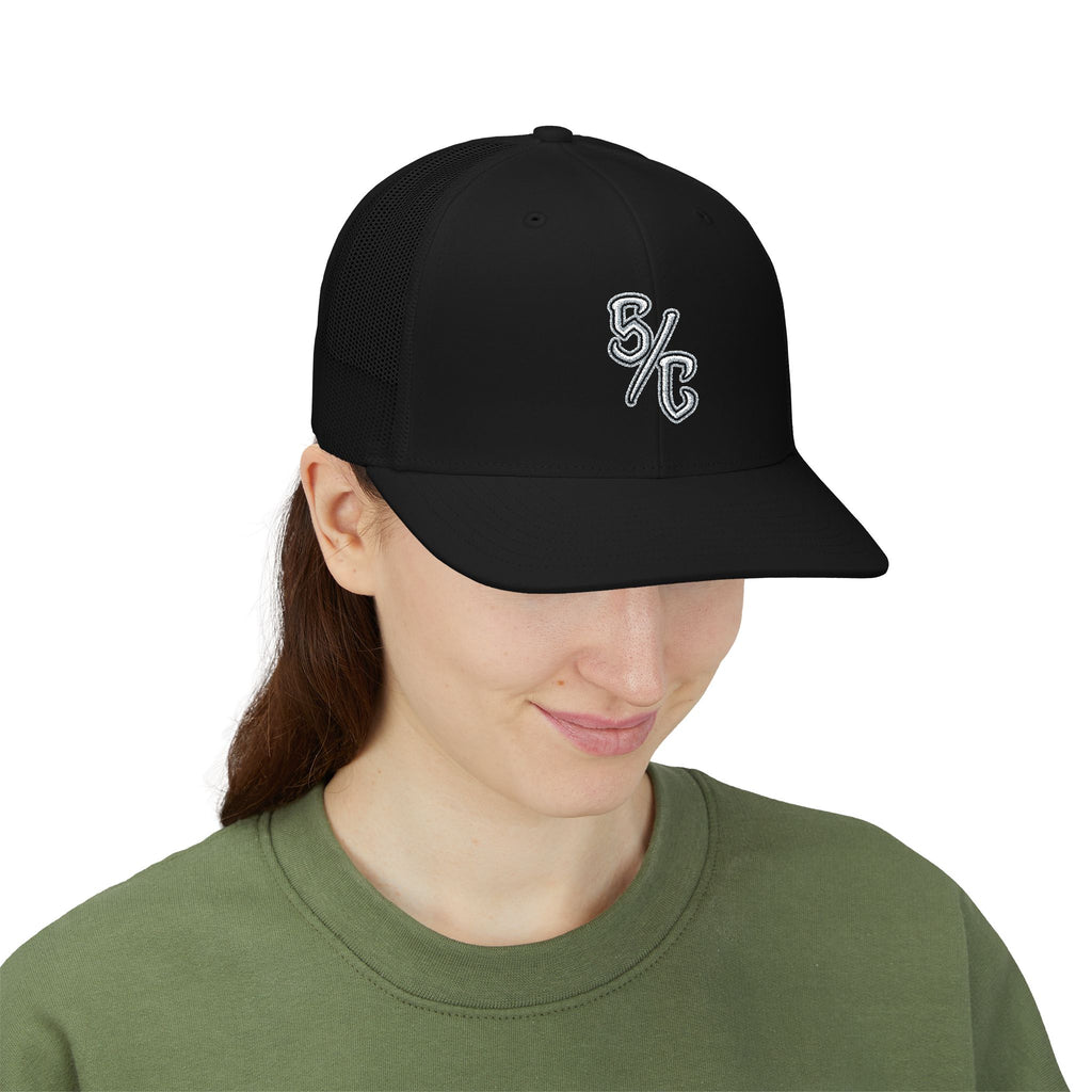 S/C Embroidery Snapback Trucker Cap
