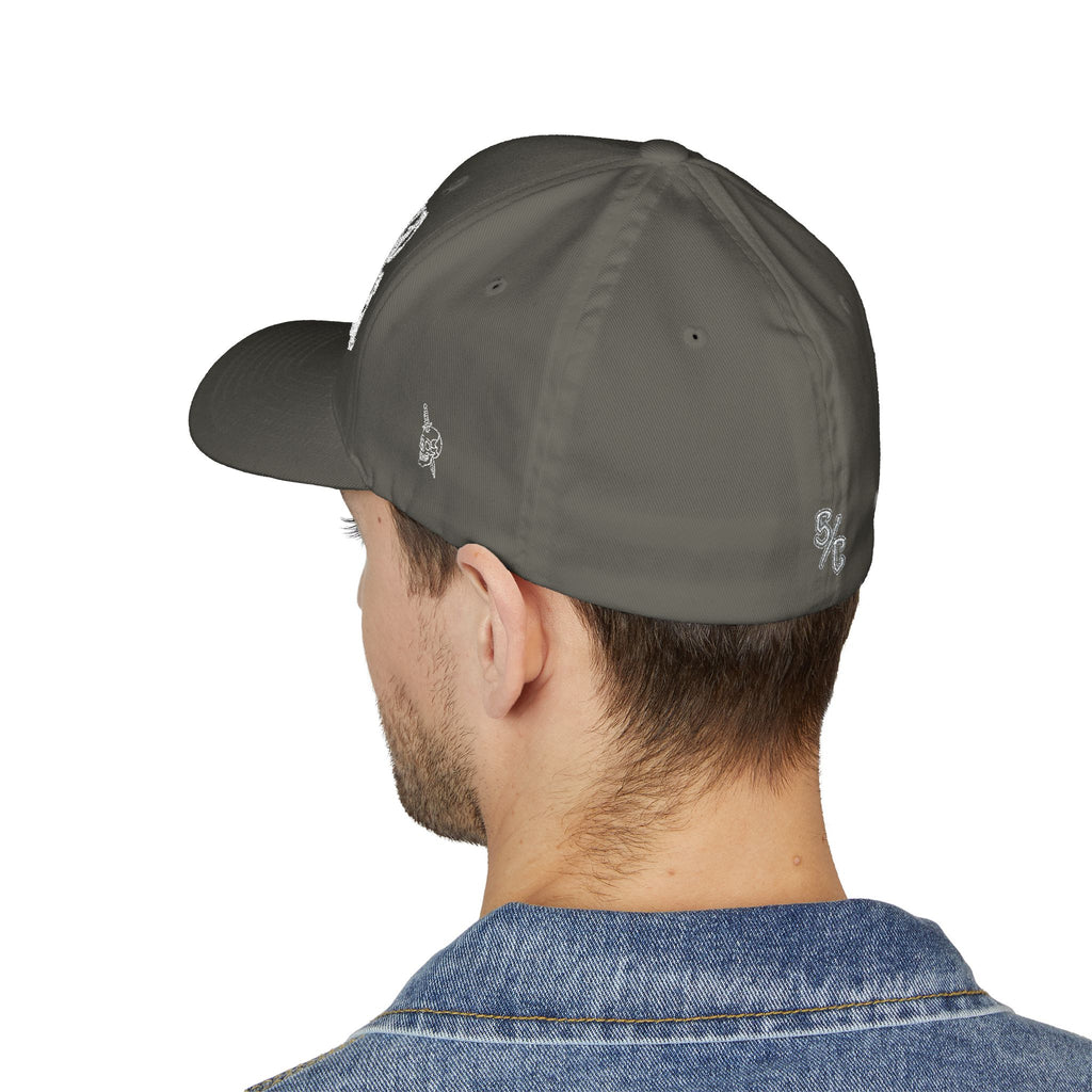 Second Chance Skull and Dagger FlexFit Hat(Embroidery)