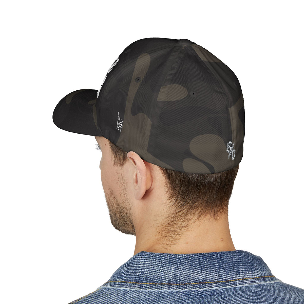 Second Chance Skull and Dagger FlexFit Hat(Embroidery)